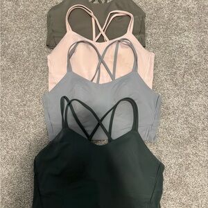 Lululemon like a cloud Sports Bra Set - Rover, Gray, Pink, Green